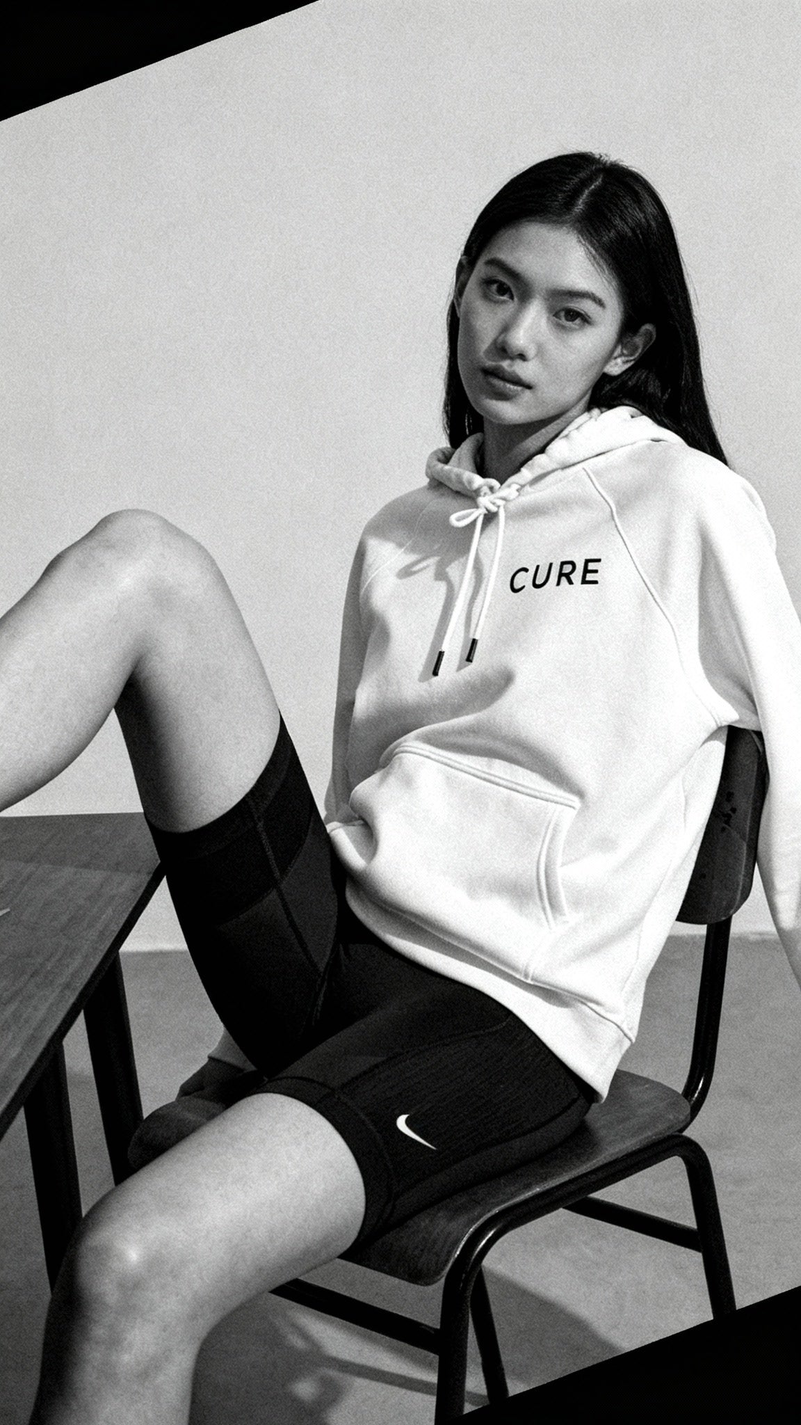 CURE Hoodie | Eco Raglan